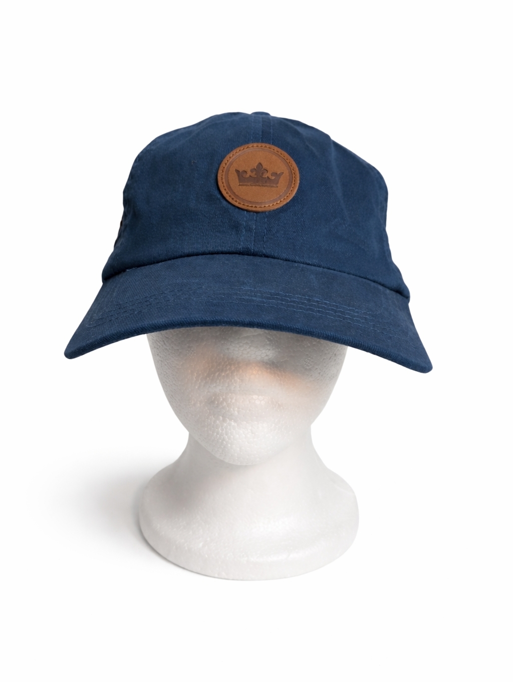 Peter Millar Crown Logo Hat Navy Blue Cotton Cap Adjustable One Size